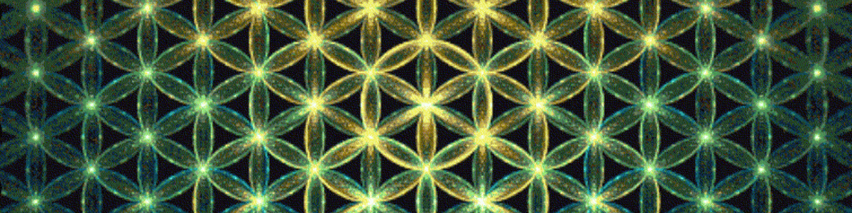 Fractal scaling of Flower Of Life pattern - holofractographic structure of space and time